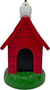 Peanuts Snoopy and Woodstock Relaxing on Doghouse Everyday Outdoor Garden Statue, 12 Inches Tall, Officially Licensed Peanuts Product