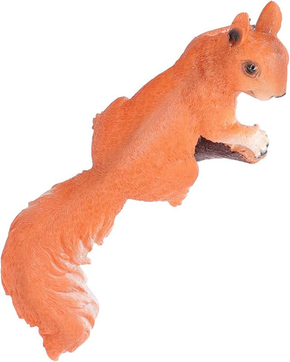 Animal Garden Sculpture Tree Ornament Lifelike Resins Courtyard Statue for Lawn Decor