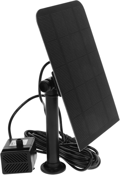 BESPORTBLE Solar Fountain Pump 2.5w for Pond Bird Bath Garden Solar Panel for Outdoor Lights Easy Setup Decorative Water Feature