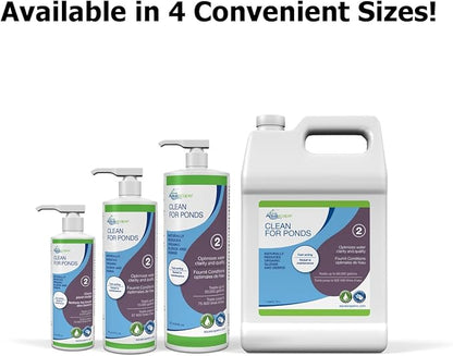 Aquascape Clean Water Treatment for Fountains, Waterfalls, Container Water Gardens and Other Features with Standing Water, Promotes Clean and Clear Water Conditions, 1 Gallon / 3.78-L | 96080