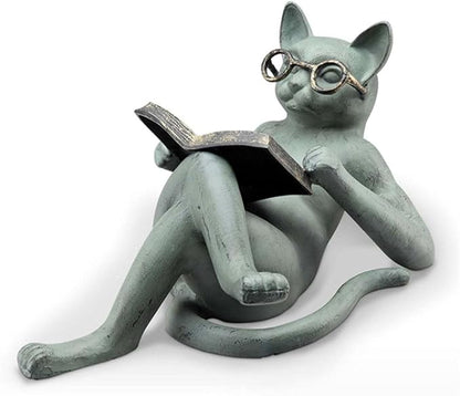 Garden Statues Garden Animal Sculpture Garden Ornament, Vintage Outdoor Garden Statues, Waterproof Resin Sculpture, Statue Outdoor Animal Sculpture for Resin Home or Garden Decoration Yard Lawn Garden