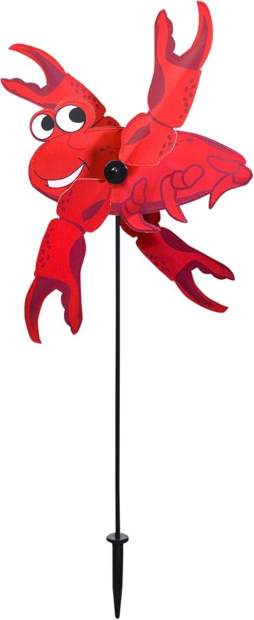 In the Breeze 2553 Baby Whirligig Wind Spinner, Crab