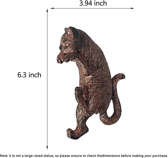 Miniature Cat Figurines Plant Decorations for Pots,Vintage Resin Hanging Cat Statue Planter Pot Hugger,Cute Climbing Flower Pot Hanger,Funny Garden Decor Outdoor Yard Balcony Gifts