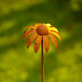Rustics Garden Stake Iron Plant Sculpture Vintage Outdoor Decoration for Flower Beds Lawns
