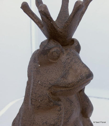 Cast Iron Prince Charming Frog