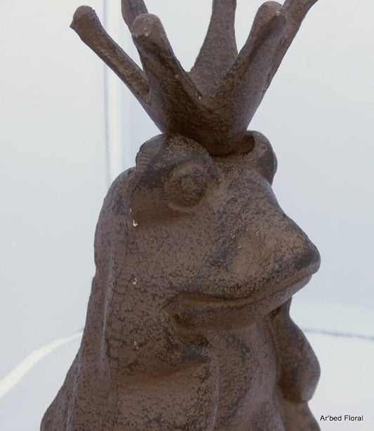 Cast Iron Prince Charming Frog
