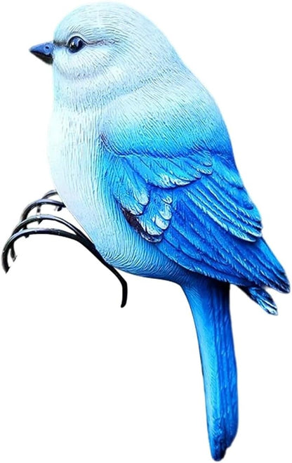 Garden Decor Resin Bird Statues Garden Decorative Sculptures Outdoor Decor Outdoor Decor(B)