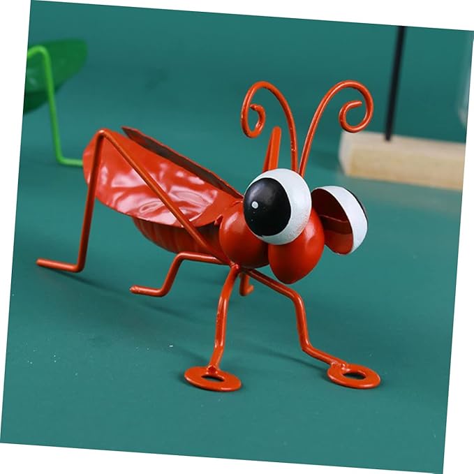 POPETPOP Simulation Iron Art Tropical Model Garden Decor Unique Wrought Iron Outdoor Ornament for Home and Patio Decoration