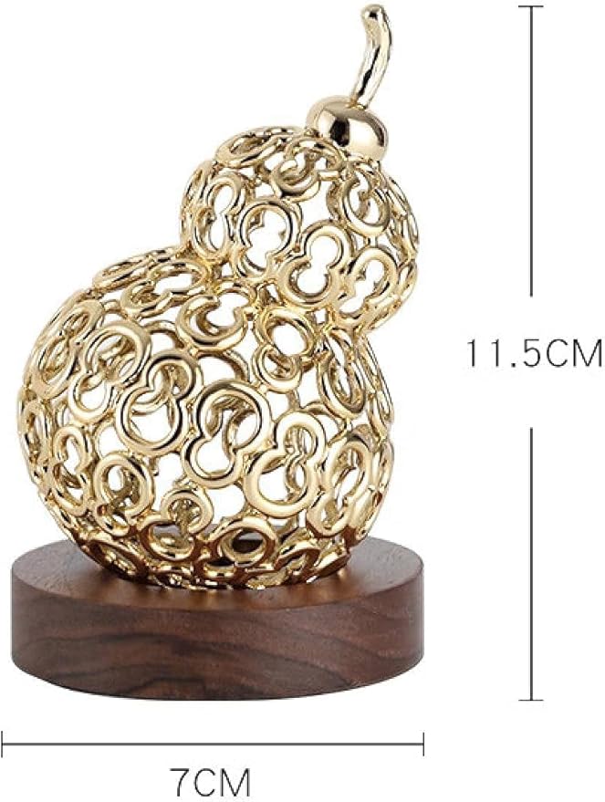Garden Ornaments Decor Statue Outdoor,Abstract Unique Statue Sculpture Creative Statues and Sculptures Outdoor Decor for Garden,Lucky Gourd Statue Decoration Office Study Modern Living Room