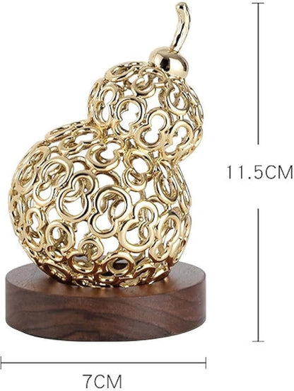 Garden Ornaments Decor Statue Outdoor,Abstract Unique Statue Sculpture Creative Statues and Sculptures Outdoor Decor for Garden,Lucky Gourd Statue Decoration Office Study Modern Living Room