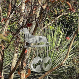 Dachshund Wind Chimes for Outside Hanging Outdoor Decor, Bird Dog Metal Wind Chimes with 4 Metal Tubes, Handworks Windchime for Garden Yard Patio Lawn Decorations (Dachshund)