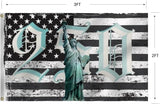 250th Birthday 250 Years 1776 2026 American Flag 2X3Ft, US Statue of Liberty, Double Side Printed Flags, Men Women Banner,Vibrant Colors, Double Stitched with 2 Brass Grommets, Bar Garden Street Decoration, GYM, Office Decor,Indoor Outdoor Use,Gifts. (...