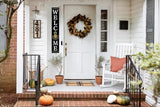 Welcome With Pineapple Sign for Front Door, 4ft Tall Front Porch Decor, Vertical Wooden Signs for Front Porch, Rustic Farmhouse Wood Porch Decorations Outdoor