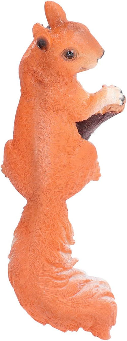 Animal Garden Sculpture Tree Ornament Lifelike Resins Courtyard Statue for Lawn Decor