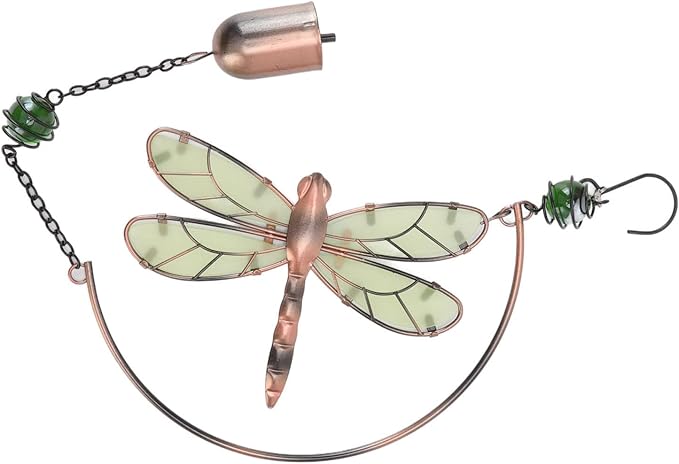 Dragonfly Wind Chimes, Dragonfly Ornaments Hanging Decorate Window Hanging Ornaments for Patio, Garden, Backyard or Porch