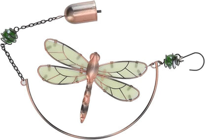 Dragonfly Wind Chimes, Dragonfly Ornaments Hanging Decorate Window Hanging Ornaments for Patio, Garden, Backyard or Porch