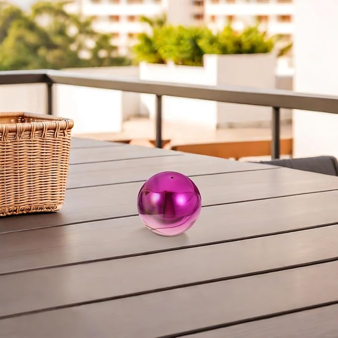 KESYOO Premium Stainless Steel Garden Gazing Ball Polished Shiny Reflective Globe for Outdoor Patio Lawn Decoration Mirror Sphere for Indoor and Outdoor Visual Enhancement