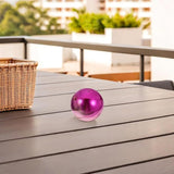 KESYOO Premium Stainless Steel Garden Gazing Ball Polished Shiny Reflective Globe for Outdoor Patio Lawn Decoration Mirror Sphere for Indoor and Outdoor Visual Enhancement
