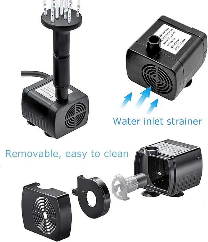 Lewisia 2W Solar Bird Bath Pump with USB Charging for Pool Pond Garden Decoration Solar Powered Water Fountain Pump