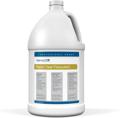 Aquascape 30412 AquascapePRO Rapid Clear Liquid Treatment for Pond Water Feature Waterfall Stream, 1 Gallon