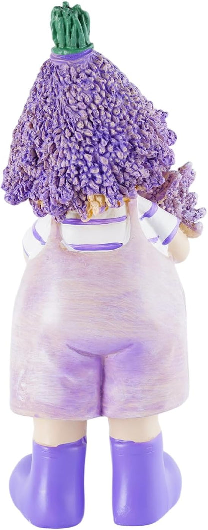 Figurines Spring Decor Garden Decor for Outside Whimsical Boy and Girl Outdoor Decor Resin Lavender Theme Spring Home Decor Indoor for Valentine's Day