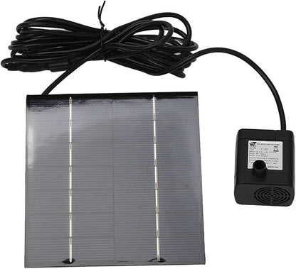 Solar Powered Lotus Fountain Pump Floating Water Feature 1.4W Solar Panel for Fish Pond Garden Patio Birdbath Enhances Aesthetics Increases Oxygen Promotes Wildlife Habitat