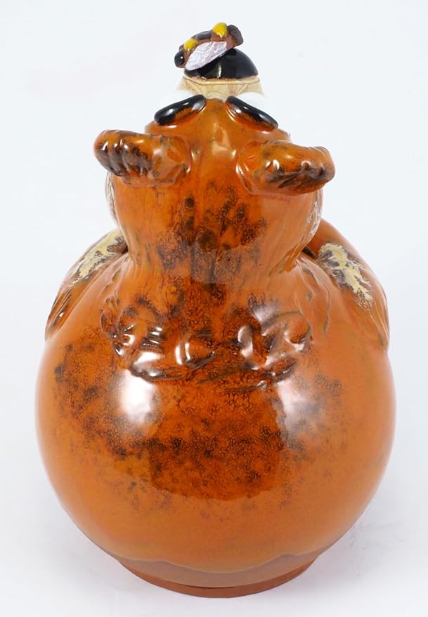 Ceramic Decoration for Garden and Yard | Outdoor Ornament with Stake | Bear | GKR70