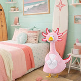 Axolotl Porch Goose Outfits for 23" Porch Goose Holiday Lawn Goose Cement or Plastic Statue Salamander Costume for Outdoor Yard Lawn Patio Decor