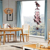 36 Inch Dogs Wind Chimes Outdoor/Indoor Decor - Metal Dog Musical Wind Bells, Mobile Romantic Dog Wind Catcher, Outdoor Dogs Wind Chimes Gifts for Mom, Home, Balcony, Trees, Festival Garden Decoration