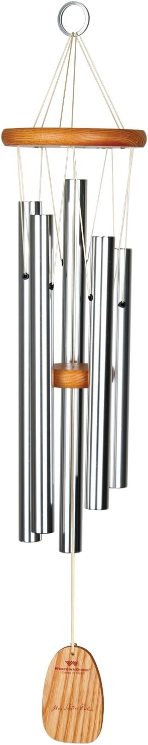Woodstock Chimes Signature Collection, Chimes of Bach, 28'' Famous Melodies Wind Chimes for Outdoor, Patio, Home or Garden Décor (CBWSI)