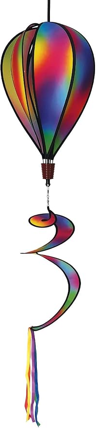 In the Breeze 0977 Jewel Hot Air Balloon Spinner-Outdoor Hanging Decoration