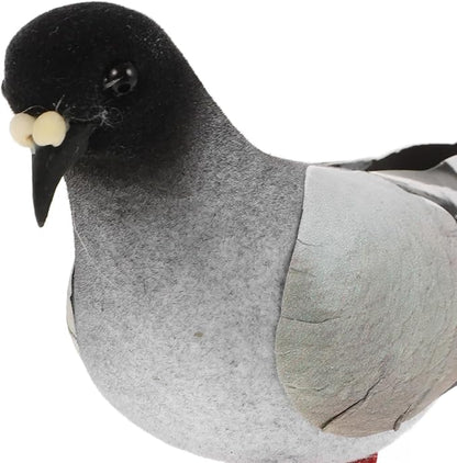 5Pcs Realistic Simulation Pigeon Models Imitation Pigeons for Home and Garden Decor Lifelike Ornamental Birds for Indoor and Outdoor Use for Photography Props