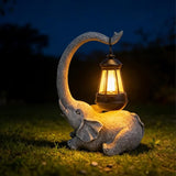 Elephant Statue for Garden Decor with Gift Appeal - Ideal Gifts for Women, Mom or Birthdays, Beautifully Crafted Outdoor & Home Decor to Wow Your Guests