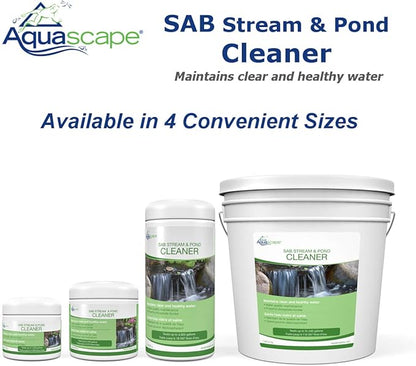 SAB Stream & Pond Clean by Aquascape 4.0 oz (treats 1,300 gallons) - 98898