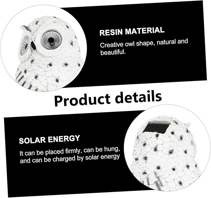 Solar Powered Sculpture Resin Figurine for Garden and Outdoor Decor Lifelike Pastoral Statue for Lawn Patio Balcony Indoor and Outdoor Use Detailed Craftsmanship