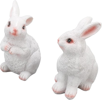 Garden Statues, oor Animal, Synthetic Craft Sculp with Like, Weather den r for Home Patio Lawn Yard
