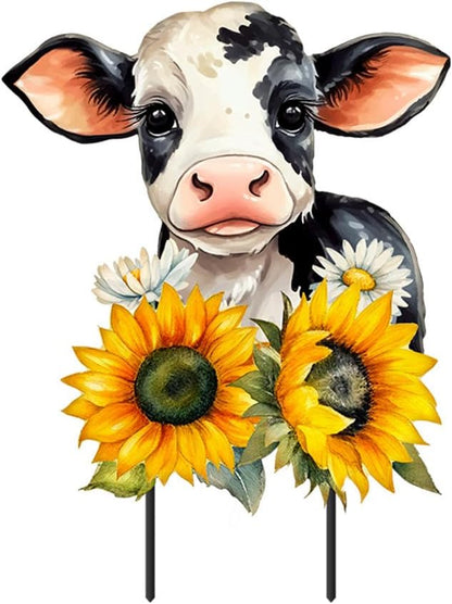 Briarwood Lane Cute Cow Metal Art