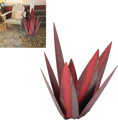flexman Tequila Sculpture, 10.4in Iron Waterproof Tequila Decoration, Handmade Tequila Rustic Decoration, Art Statue for Gardens, Courtyards, Ponds, Decks, Lawns