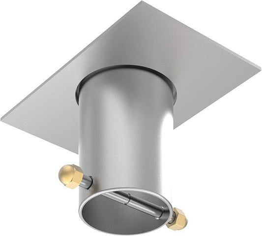Rain Chains Direct - Rain Chain Gutter Adapter/Installer in Milled Aluminum Finish