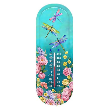 Briarwood Lane Dragonfly Garden Metal Thermometer