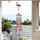 Wind Chimes for Outside Flamingo Gifts for Women Flamingo Garden Decor Birthday Gift for Mom Grandma Friend Flamingo Outdoor Yard Decorations Windchimes Outdoors