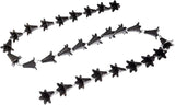 NACH js-RNC001 Stylish Decorative Downspout Gutters Rain Chain, 96", Cast Iron