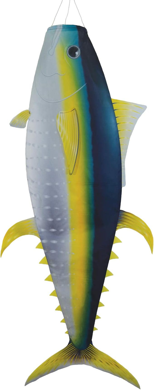 In the Breeze 5162 — Yellowfin Tuna 48-inch Fish Windsock-Realistic Fishsock