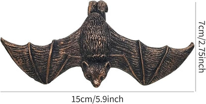 Resin Bat Garden Statues Bat Planter Hanger Flower Pot Hugger Pot Plant Decoration Plant Decorative Figurines for Fairy Garden Fence Yard Patio Outdoor Indoor Ornaments, for Family or Friends Gift