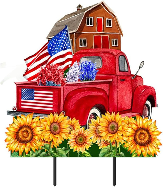 Briarwood Lane Land of the Free Metal Art