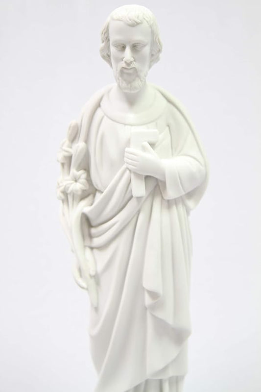 Vittoria Collection 16 Inch Saint St. Joseph The Worker Statue Sculpture Figurine Made in Italy Indoor Outdoor Garden