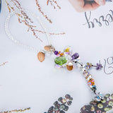 H&D HYALINE & DORA Car Charms Rear View Mirror Accessories,Crystals Ornaments Chandelier Crystals Hanging Prisms Fengshui Suncatcher Rainbow Pendant Maker Car Charm (Colorized)