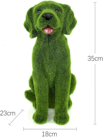 Outdoor Garden Statue Decoration, Resin Material, Handmade, Suitable for Villa Courtyards Gardens and Lawns(A,27 * 27 * 40cm)