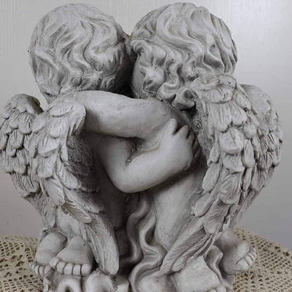 Garden Ornaments Decor Statue Outdoor,for Friends Gifts Art Ornaments Decor Crafts Figurines Collectible Prop Angel Sculpture Statue, Garden Retro Angel Ornament Sculpture Model