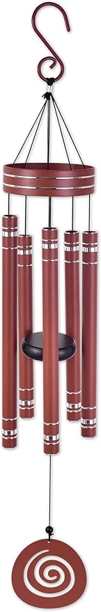Sunset Vista Designs Burgundy Wind Chime, 36-inch Height